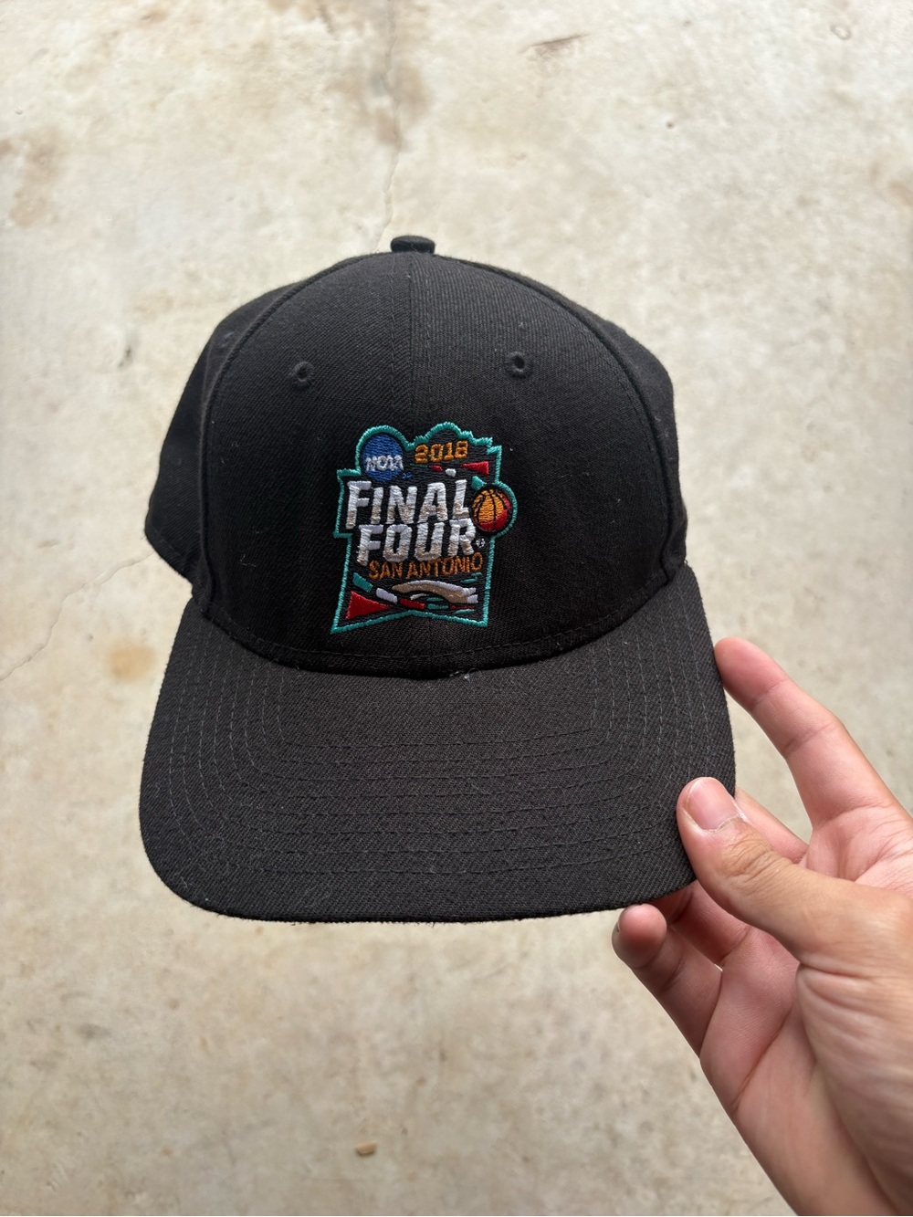 New Era 2018 NCAA Final Four San Antonio black baseball cap